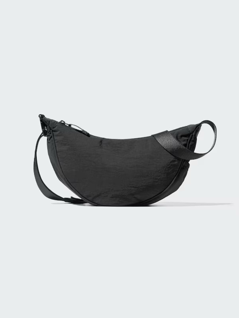 Uniqlo Black Crescent Crossbody Bag
